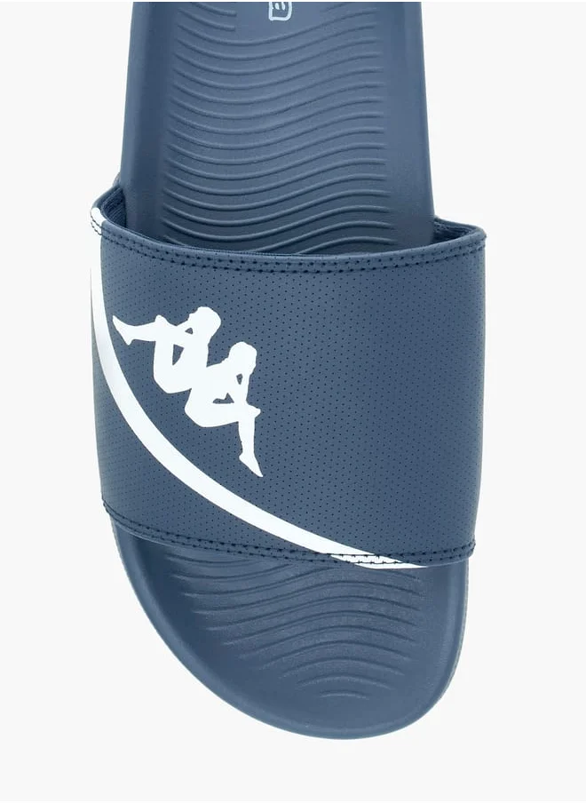 Kappa Men's Logo Print Slides