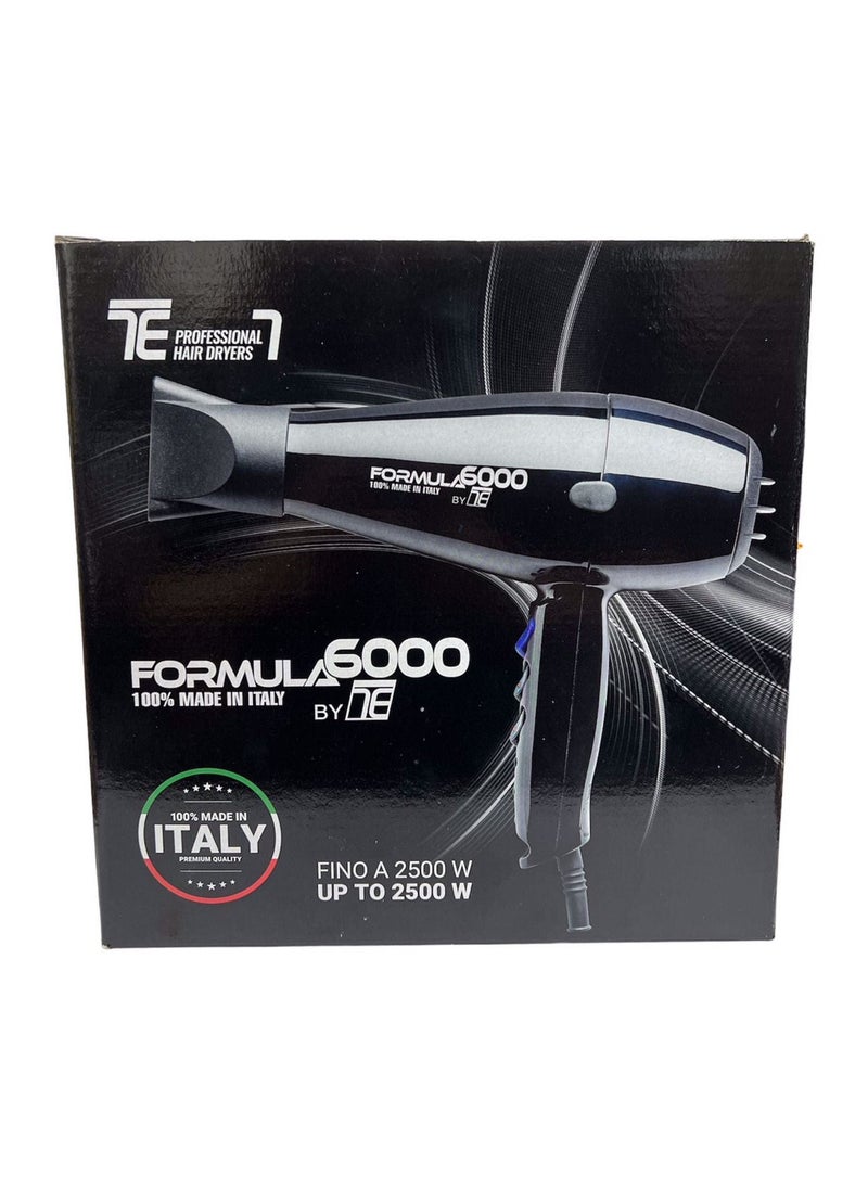 TecnoElettra Tecno Elettra Formula 6000 Professional Hair Dryer Red & Black 2500W  - Image 3