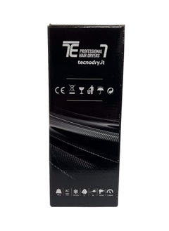 TecnoElettra مجفف الشعر الاحترافي تكنو إليترا فورمولا 6000 أحمر وأسود بقوة 2500 وات  - Image 4