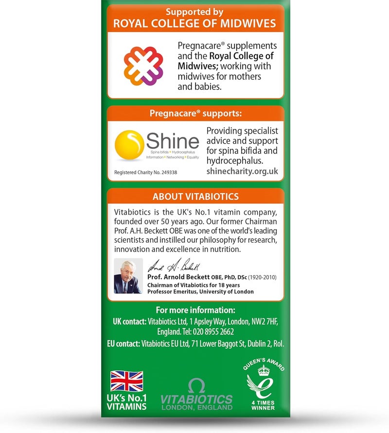 Pregnacare Original - 90 Tablets - Made in UK - Image 5