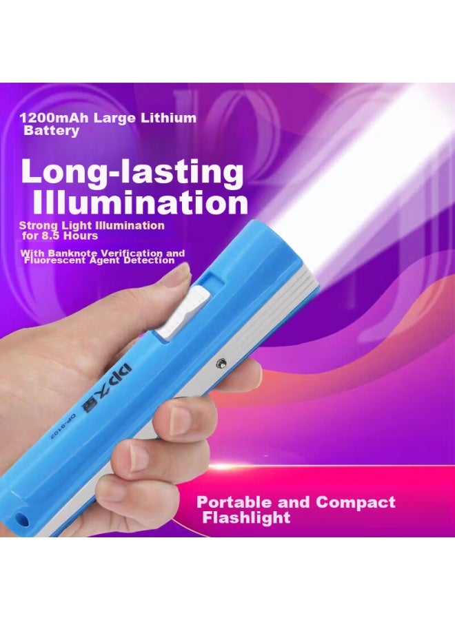 Duration power Dp Jiu Liang Outdoor Long-range Illumination Emergency Light, Portable Compact Flashlight For Home Use , Random Color, 9102 - Image 1