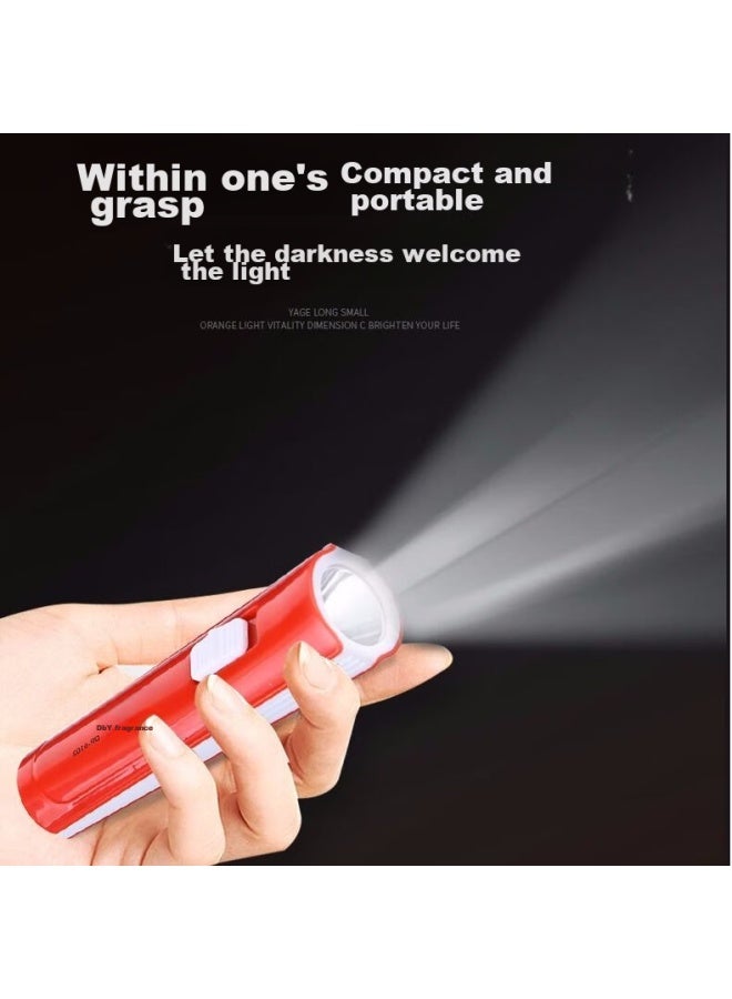 Duration power Dp Jiu Liang Outdoor Long-range Illumination Emergency Light, Portable Compact Flashlight For Home Use , Random Color, 9102 - Image 3