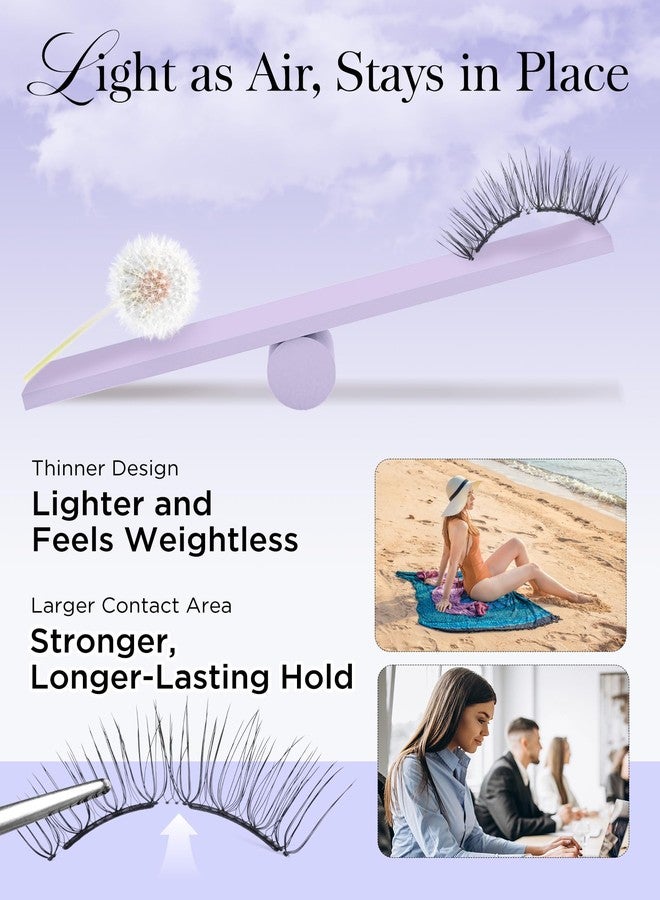 BEYELIAN Magnetic Eyelashes with Applicator Kit, Reusable Natural Look 3D Lashes, No Glue Needed Soft Magnetic Lashes for Eye Makeup-25B (Lightweight & Comfortable) - Image 4