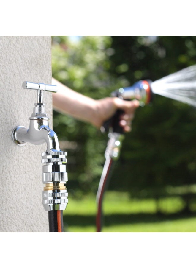 Claber Metal Jet Tap Chrome-Plated Brass - Image 3