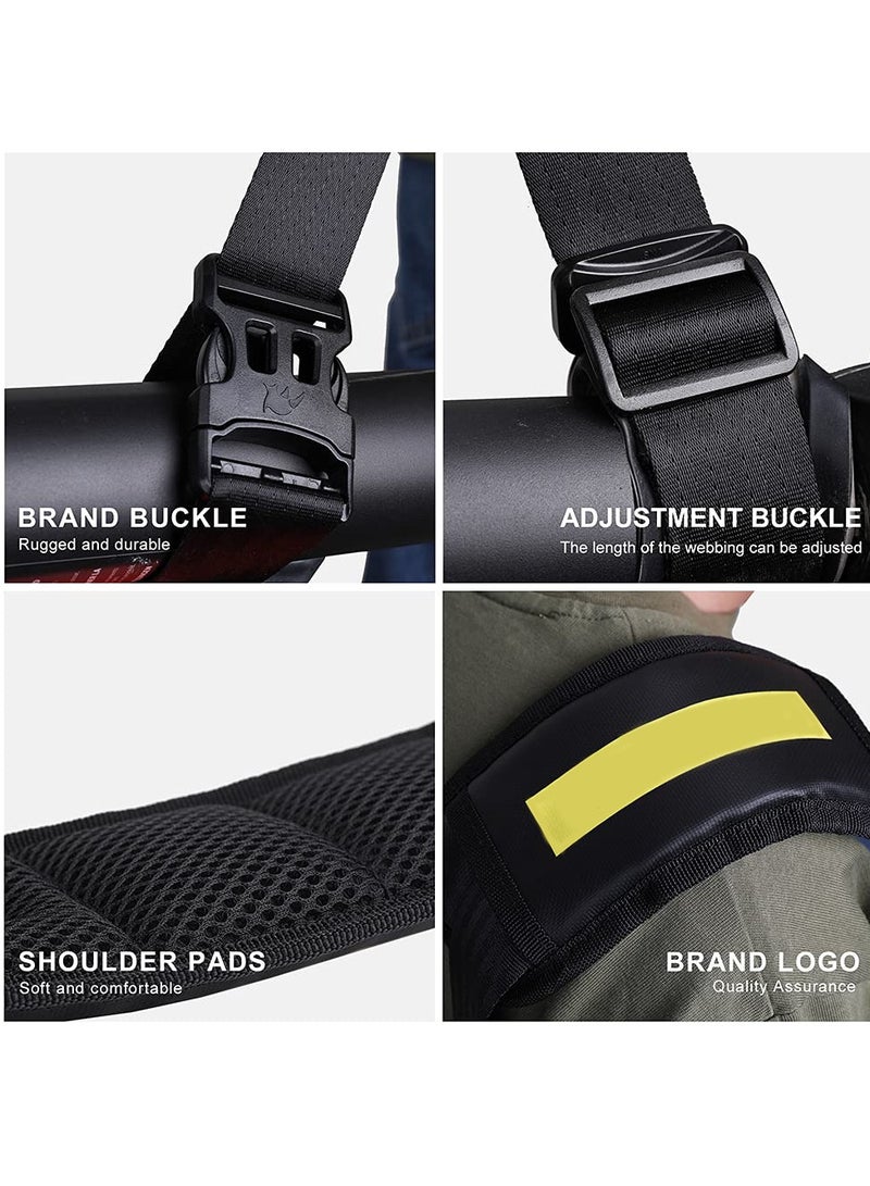 Adjustable Shoulder Strap for Kids' Kick Scooters, Electric Scooters, and Foldable Bicycles - Easy Travel Carrying Solution - Image 4