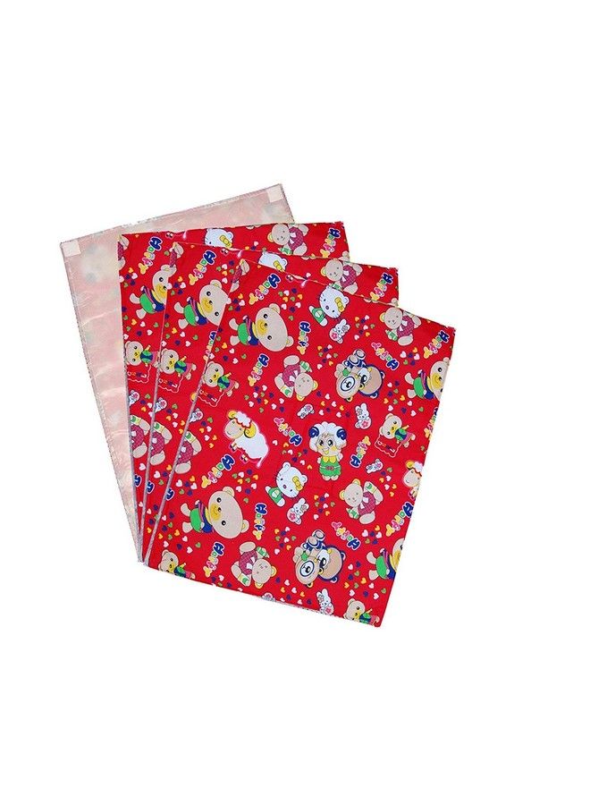 FARETO ملاءات تدليك زيت الأطفال حديثي الولادة بعد الاستحمام وتغيير الحفاضات قابلة للغسل وإعادة الاستخدام من جانب واحد من القطن (0 6 أشهر) - Image 5