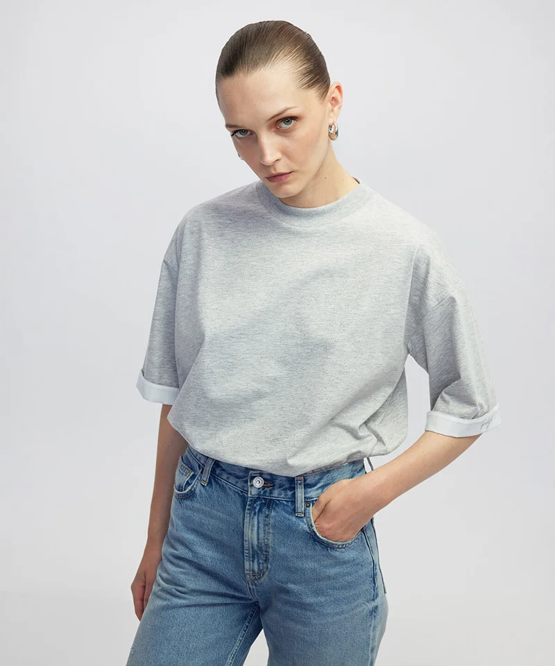 ابيكول Embroidered T-Shirt