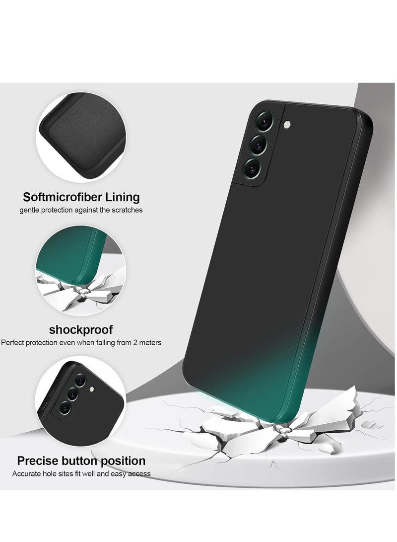 DUSALA Samsung Galaxy S22 5G Full Body Silky Soft Touch Phone Case with Camera Protection,Shockproof Cover with Microfiber Lining For Samsung Galaxy S22 5G - Image 2