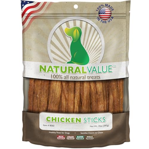 Loving Pets Natural Value All Natural Soft Chew Chicken Sticks For Dogs, 14-Ounce - Image 1