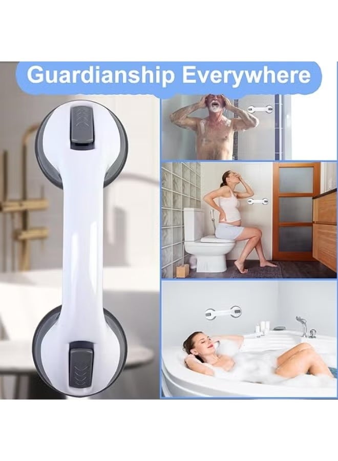 Suction Shower Grab Bar Safety Handle for Bathroom and Bathtub, Portable Support Rail for Elderly and Daily Stability Assistance, Strong Grip Design - Image 2