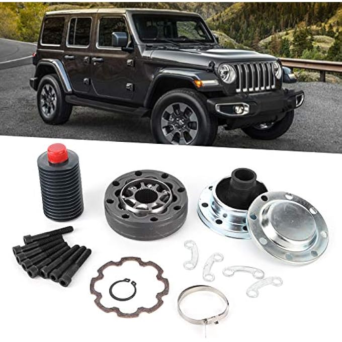 ريحني مجموعة مفصل CV عمود القيادة Prfor Opeller Shaft لسيارة Jeep JK Wrangler 2007?2018 - Image 3