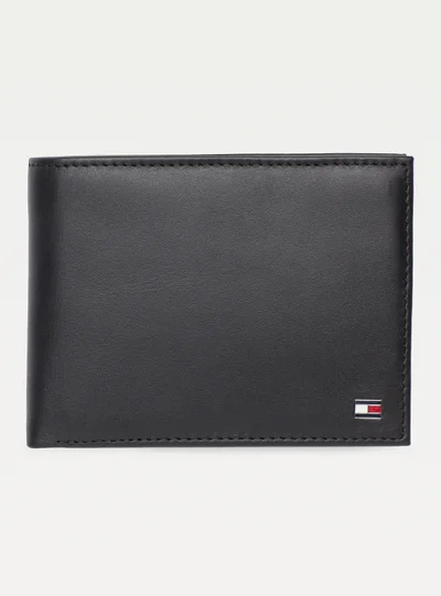 TOMMY HILFIGER Leather Flap Wallet