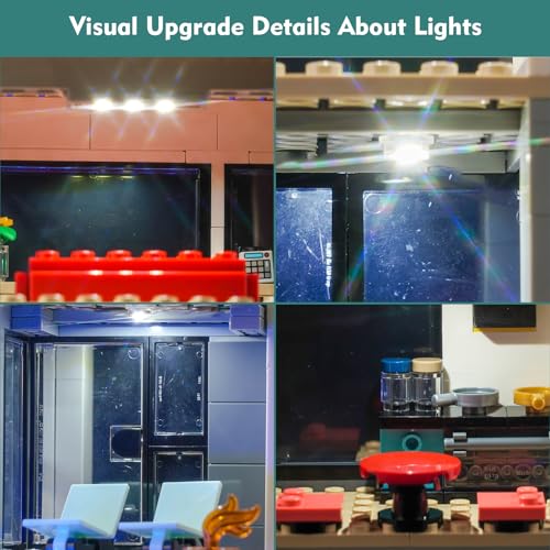 LocoLee LED Light Compatible with Lego Modern House No Models Only Light Creative Lighting Set Accessories Compatible with Lego 31153 Modern House Set - Image 5