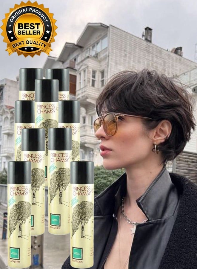 برينسس شامسي 9 قطع بخاخ للشعر نورمال 300مل - Image 1
