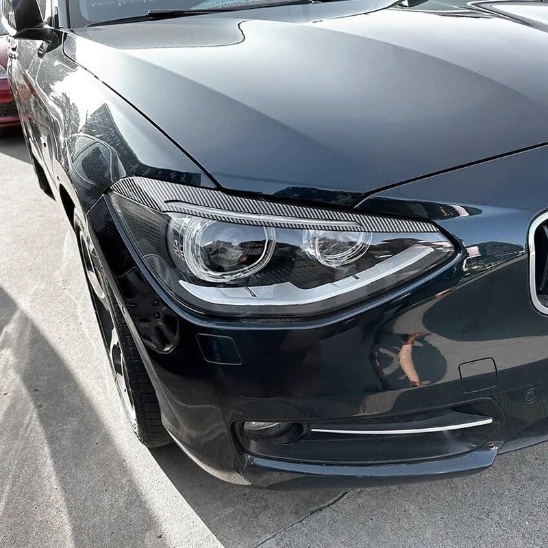 QASULER Headlight Eyebrows for BMW 1 Series - Image 5