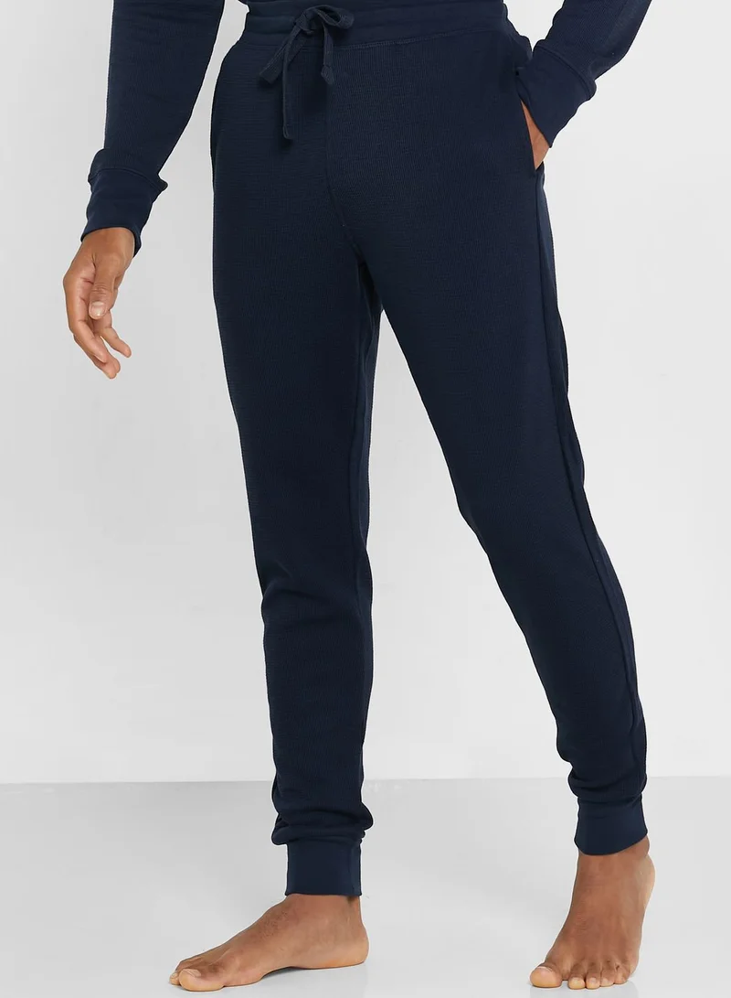 Marks & Spencer Drawstring Cuffed Pyjama