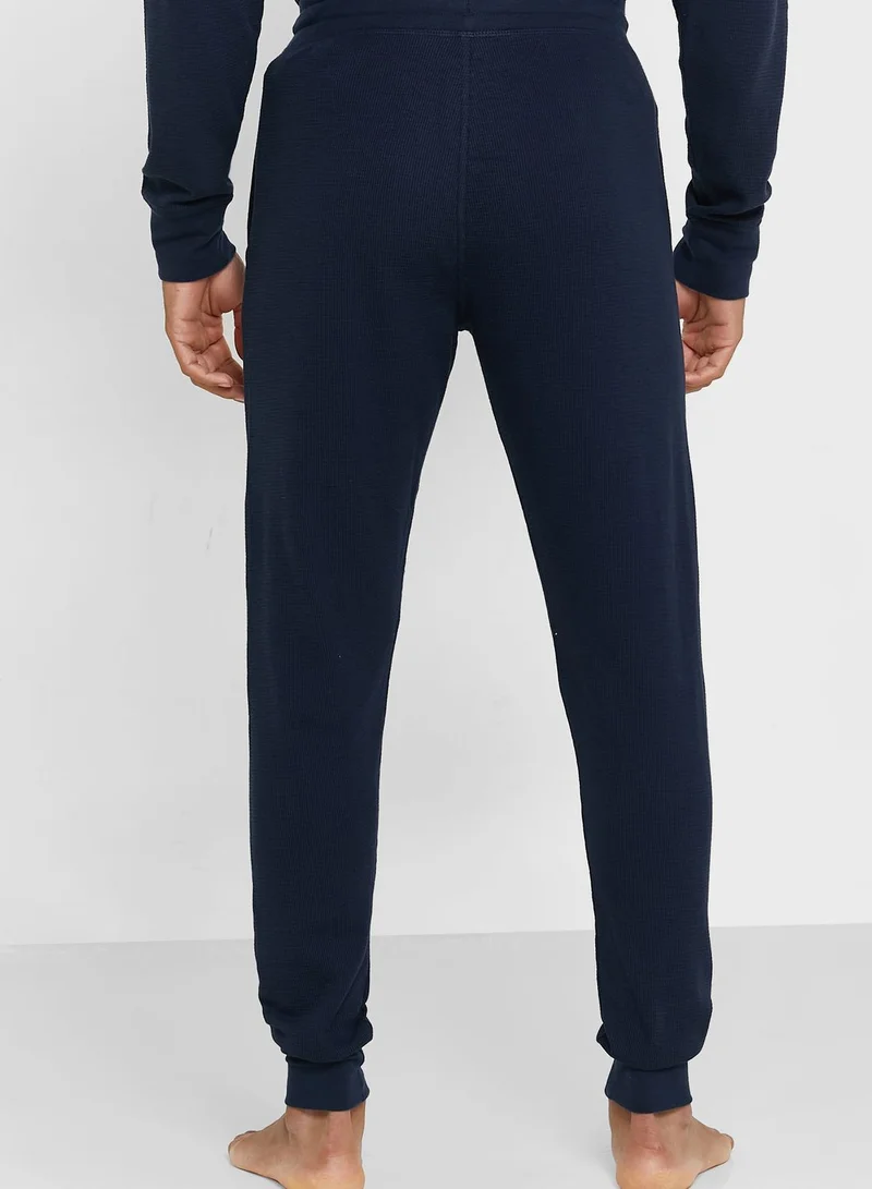 Marks & Spencer Drawstring Cuffed Pyjama
