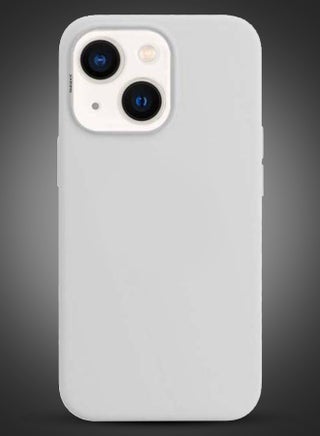 Protective Silicone Case Cover For iPhone 13 (6.1 inch) Grey - view 3
