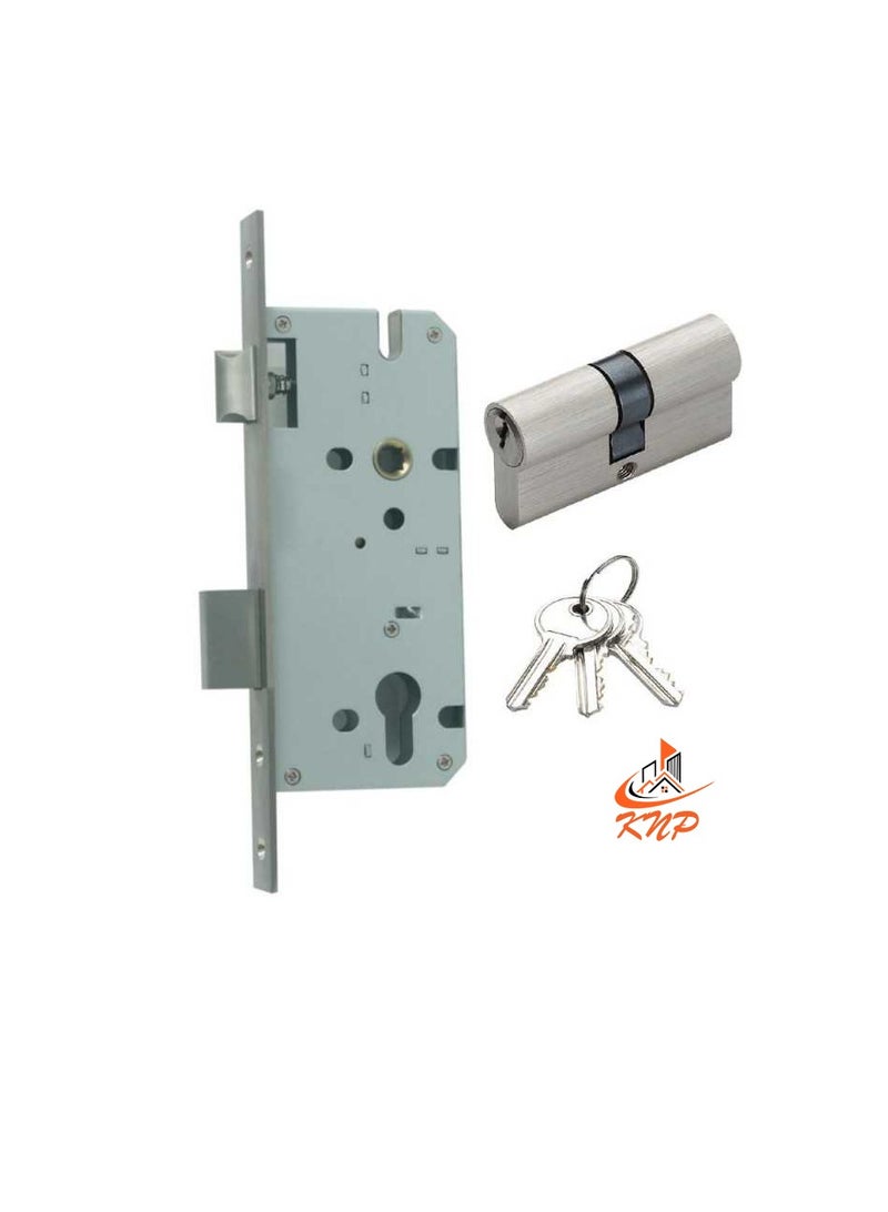 KNP High Quality Lock Set 85x45 with 70mm Cylinder SN - Image 1