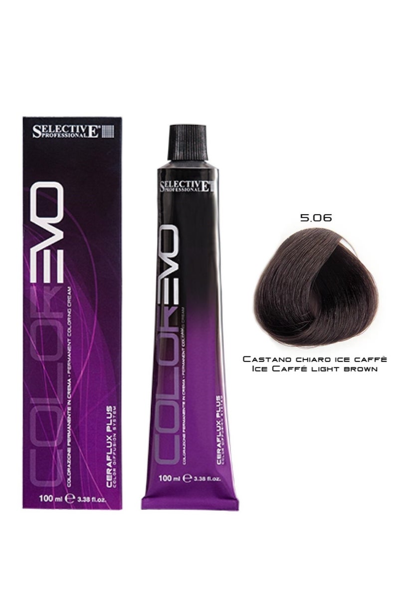 Selective Professional ColorEvo 5.06 Ice Coffee Light Brown 100ml - Image 1