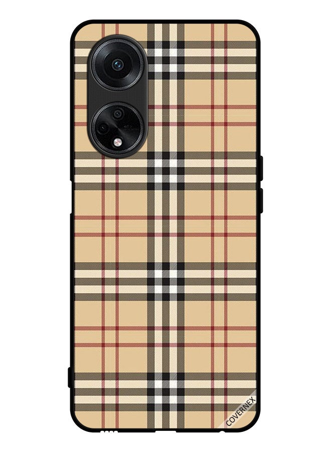 Covernex Protective Case Cover For Oppo F23 5G Stripes On Cloth Pattern - Image 1