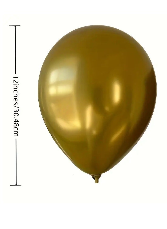 بامير 30 قطعة، بالونات من اللاتكس غير اللامع على شكل عقيق معكرون مقاس 30.48 سم، مع ملحقات بالونات ناعمة على شكل قوس وسلسلة بالونات ومضخة هواء يدوية، وقصاصات ملونة، وبالونات معدنية لديكور - Image 3