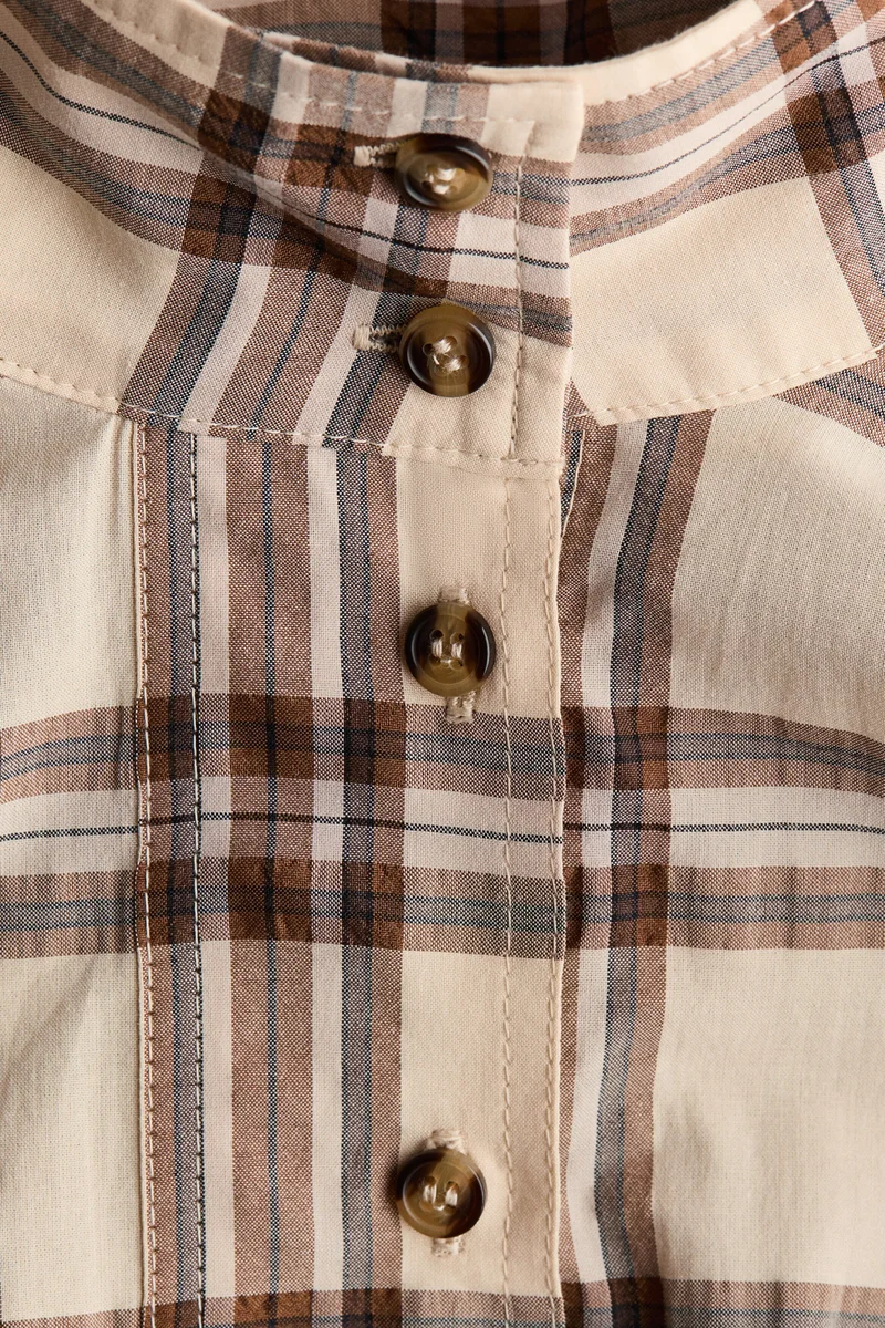 H&M Tie-neck shirt