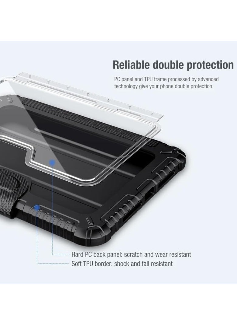General Case for iPad Air 11" M2 2024/iPad Air 5th Gen/4th Gen 10.9",with Sliding Lens Cover Shockproof TPU Frame + PC +Leather [Auto Sleep Wake] Trifold Stand Built-in Pencil Holder  - Image 4