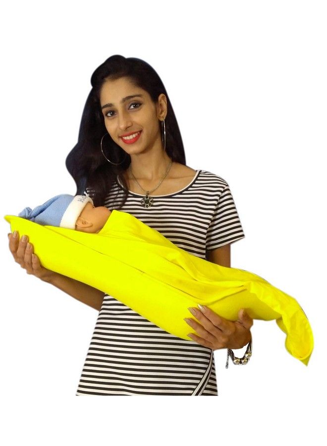 HOOPA حاملة أطفال بغطاء أصفر مشمس - Image 4