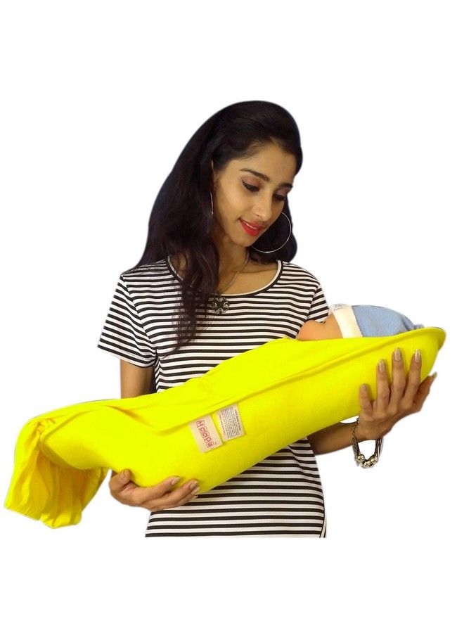 HOOPA حاملة أطفال بغطاء أصفر مشمس - Image 2