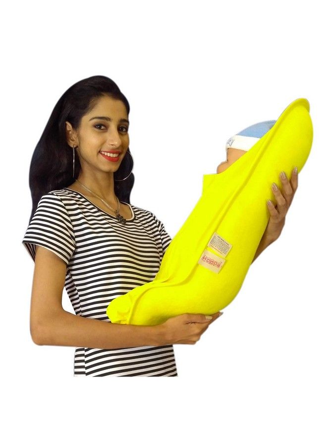 HOOPA حاملة أطفال بغطاء أصفر مشمس - Image 5