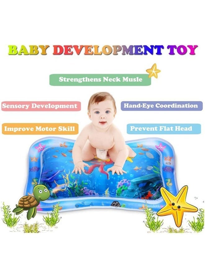 ECVV Tummy Time Water Mat Octopus Inflatable Baby Water Play Mat Sensory Toys Early Developmental Baby Toys for Newborn Girl & Boy - Image 1