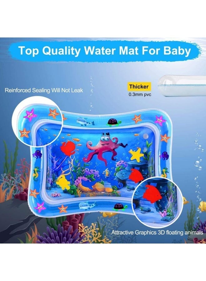 ECVV Tummy Time Water Mat Octopus Inflatable Baby Water Play Mat Sensory Toys Early Developmental Baby Toys for Newborn Girl & Boy - Image 4