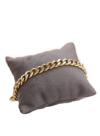 Stainless Steel  Cuban Link Chain Bracelet, Gold-Tone - pzsku/Z602C87BFC4C5010CA886Z/45/1748789266/e0bf987b-67ce-4502-9e61-55f15be6646d
