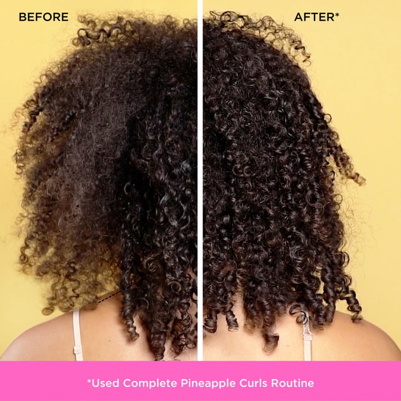 Pacifica Pineapple Swirl Curl Defining Cream â€“ Curl Cream for Curly Hair, Curly Hair Products with Coconut Oil and Hyaluronic Acid, Styling for Bouncy Waves Without Crunch - 4 Oz - Image 2