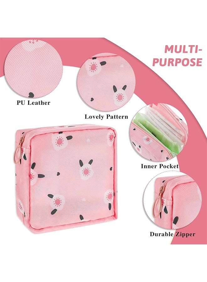 Quantum 2 PCS Storage Bag, Portable Waterproof Travel Storage Bag, Portable Reusable Tampon Storage Makeup Bag for Women - Image 3