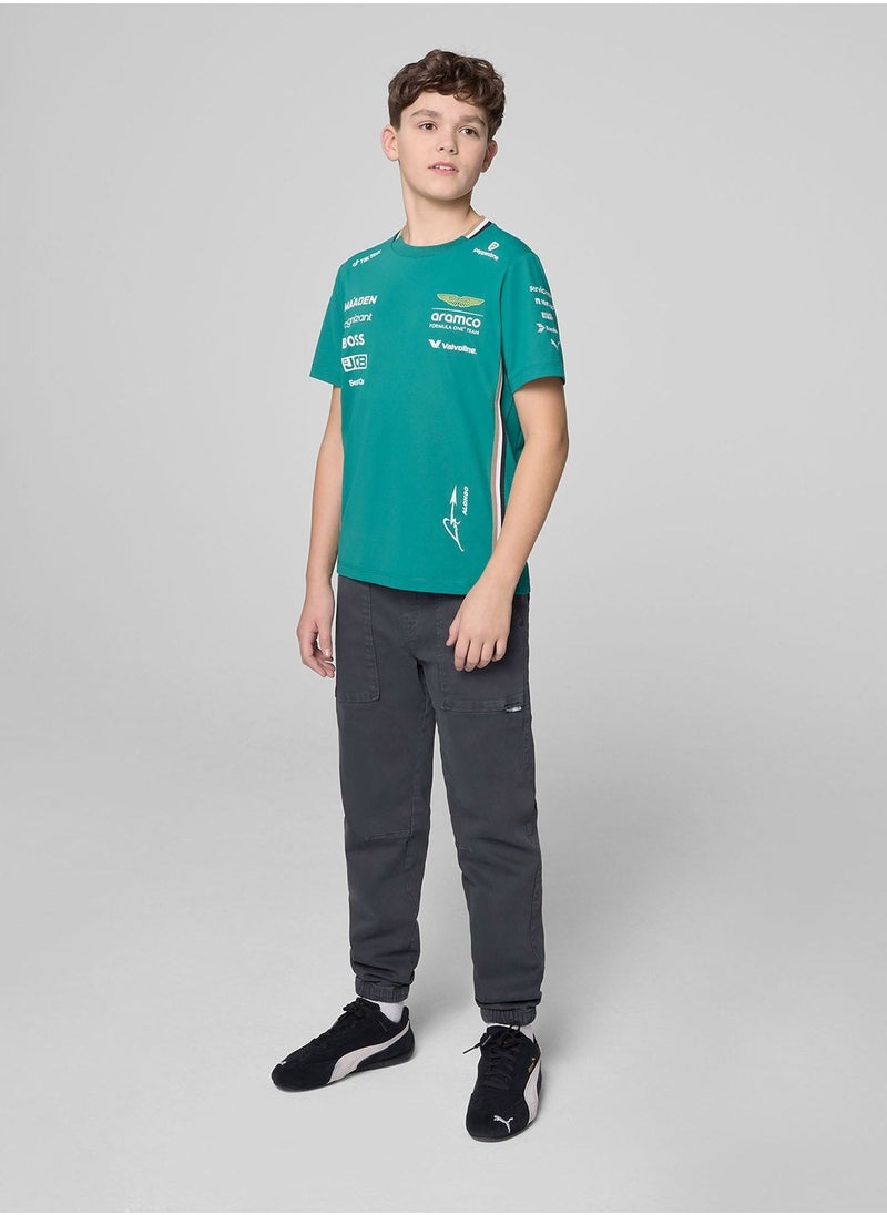 Aston Martin 2025 Kids Team T-Shirt  - Image 3