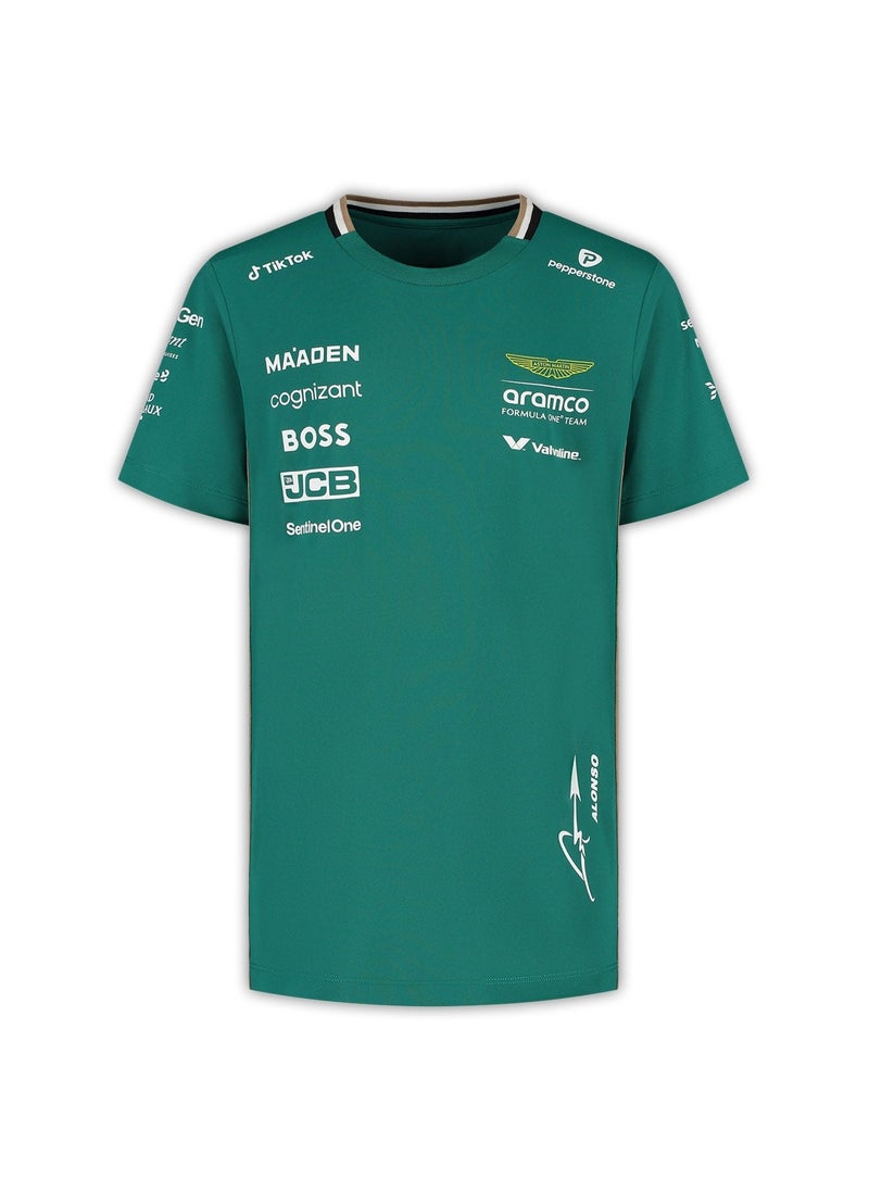 Aston Martin 2025 Kids Team T-Shirt  - Image 1
