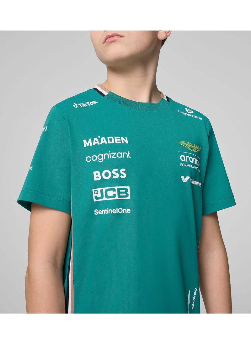 Aston Martin 2025 Kids Team T-Shirt  - Image 5