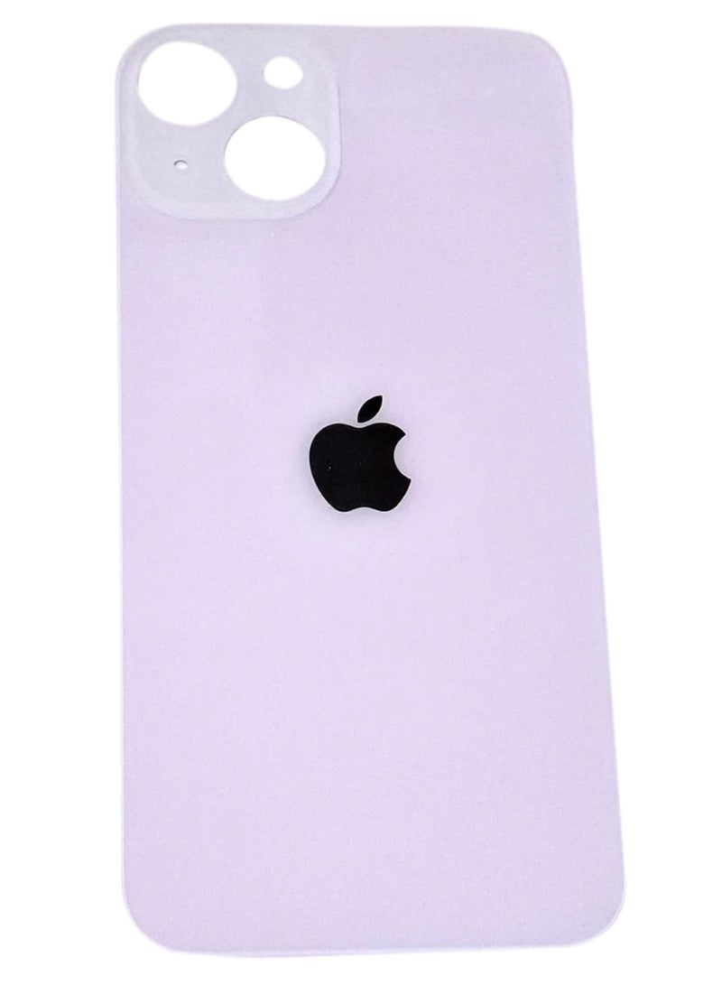 Grneric Replacement glass back for iPhone 14, purple color
