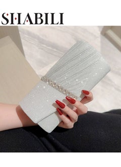 Women's Sparkling Evening Clutch Bag, Ladies Designer Chain Banquet Package Handbag Tote Bags Shoulder Bag, Casual Solid Color Crossbody Bag Satchel Bag Side Bag Carry Bag for College Students - pzsku/Z602CD1A8BB8989AC9B2EZ/45/_/1727523690/4c96a1e2-da8a-42d7-9a95-2740193e2147