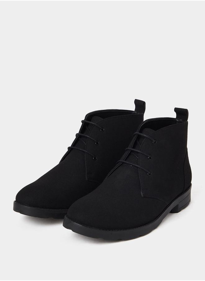 Styli - Desert Boots in Micro Suede - Image 1
