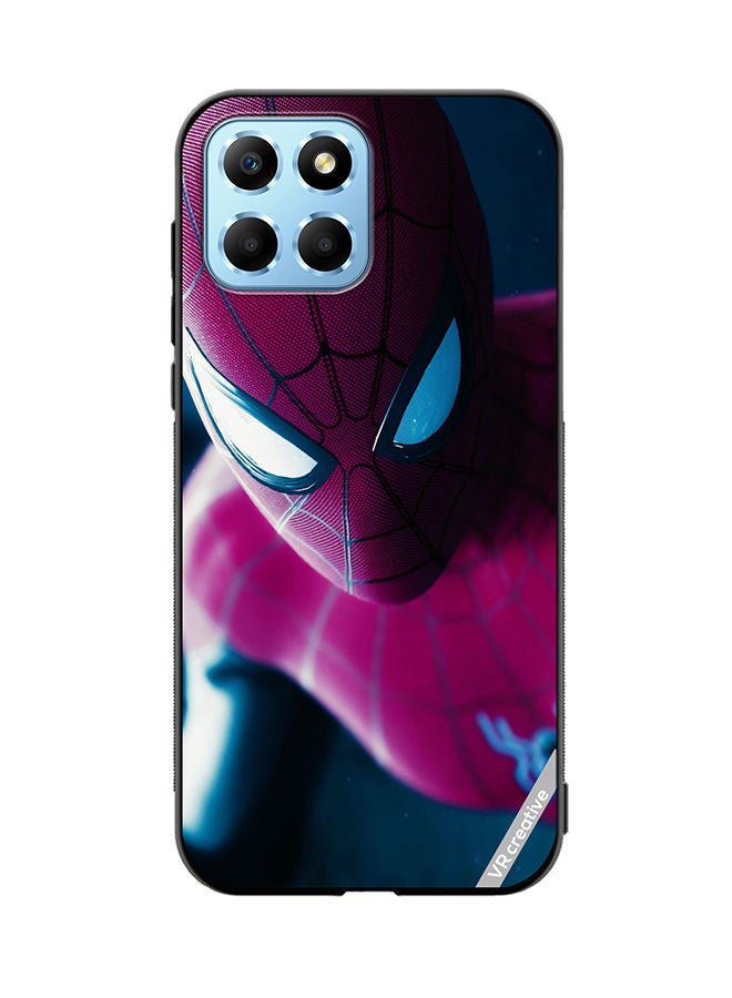 VR CREATIVE Protective Case Cover For Honor X8 5G Spiderman Design Multicolour - Image 1