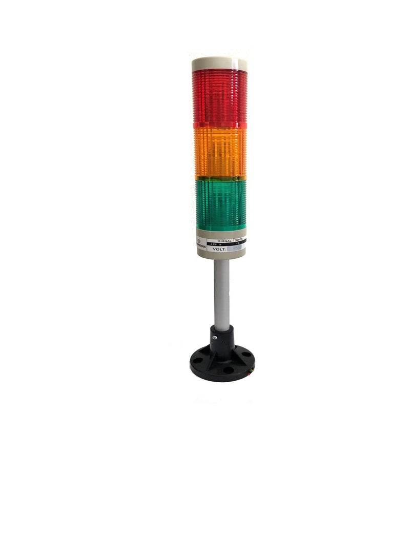 Auspicious Industrial Stack Light Red Yellow Green Steady Light ARPS5RYG 220V - Image 1
