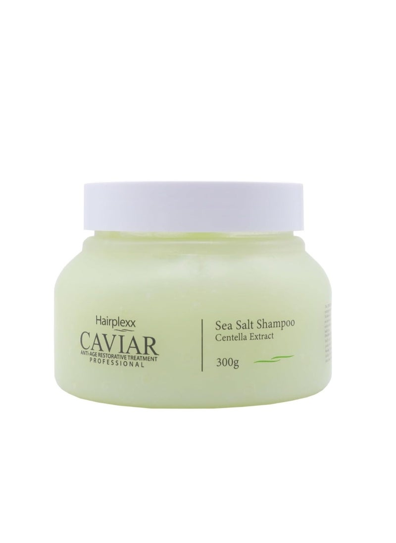 Hairplexx - Caviar Sea Salt Shampoo Centella 300Grams - Image 1