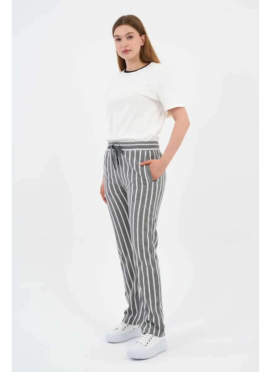 Alexander Gardi Alexandergardi Striped Waist Tie Tracksuit (E24-00253-WN)
