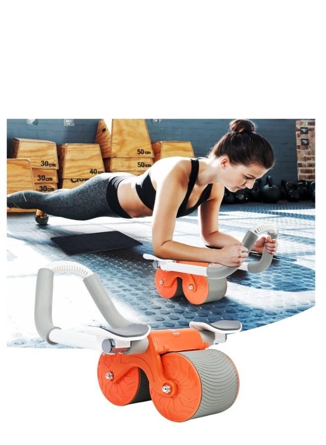 Rebound Abdominal Wheel - Non-Slip Double Wheels with Elbow Support and Knee Pad for  Workout Core Training - Image 3