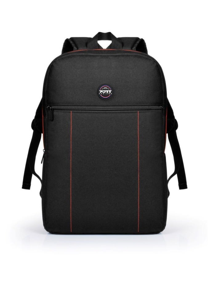 PORT Designs Premium 14/15.6″ Laptop Backpack with Wireless Mouse, Black | 501901 - Image 2
