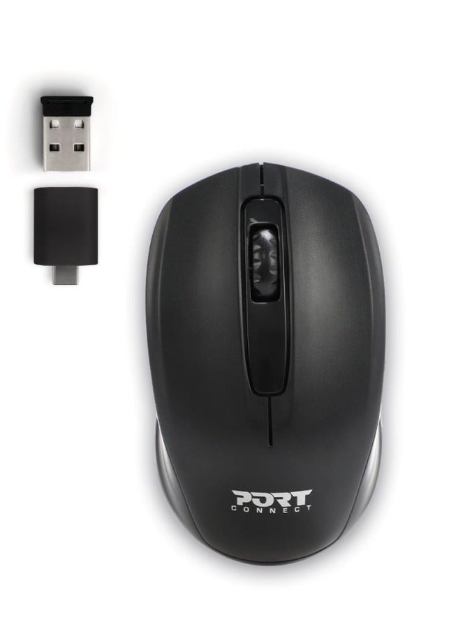 PORT Designs Premium 14/15.6″ Laptop Backpack with Wireless Mouse, Black | 501901 - Image 4