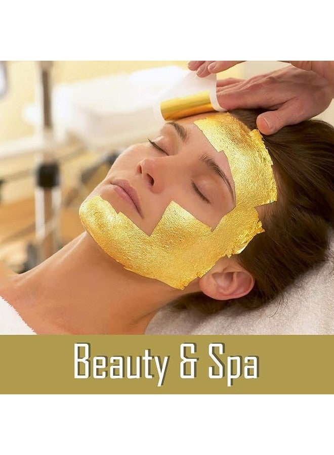 ASK VARK WALA 24K Pure Edible Gold VARK Golden Leaf [3X4] INCHES Gold Foils 20 Sheets For Cake Sweets Ayurvedic Medicine Face Treatment Anti Aging Spa - Image 2